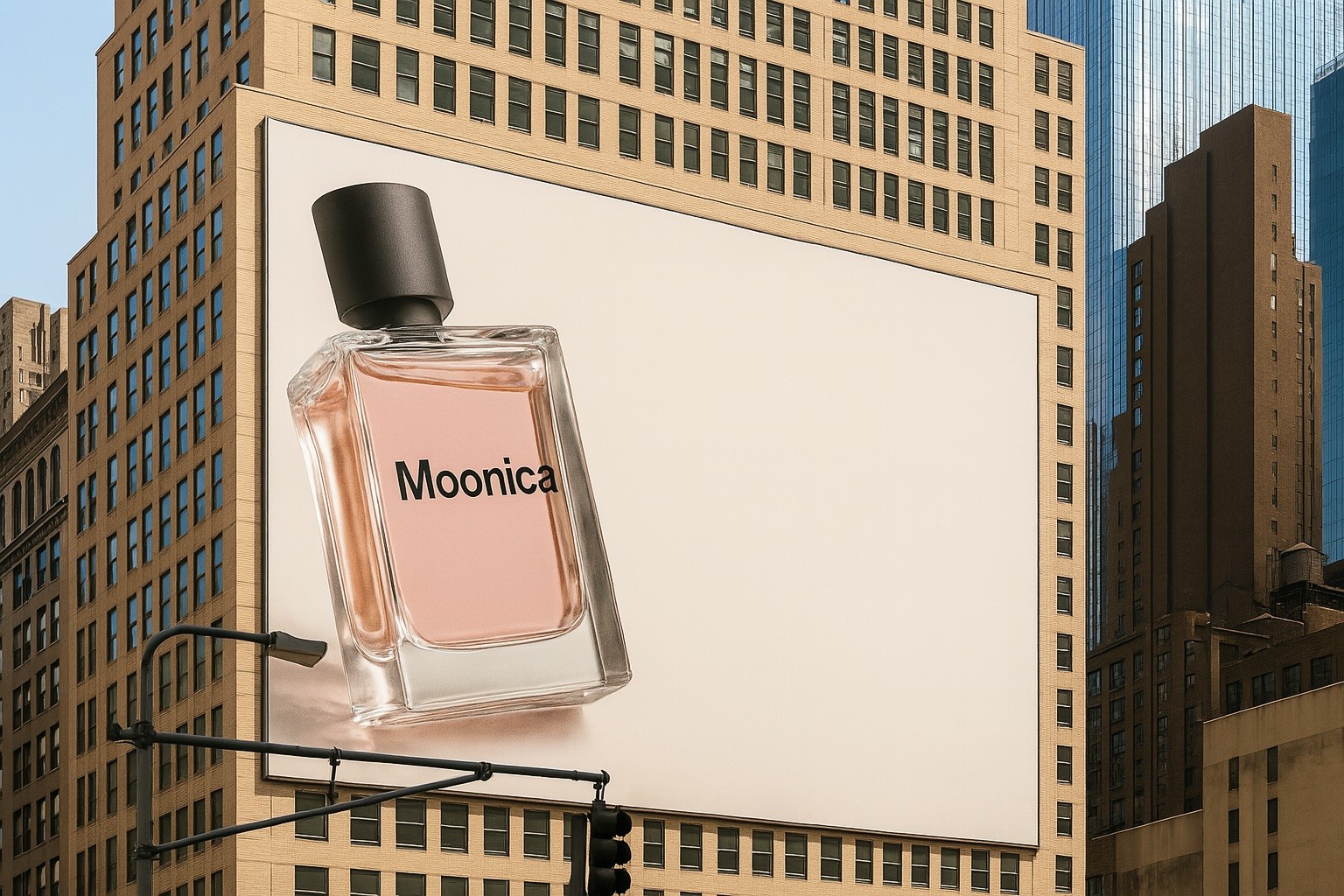 Moonica Street Ad in NYC