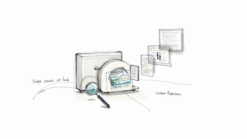 Implement a Centralized Content Repository