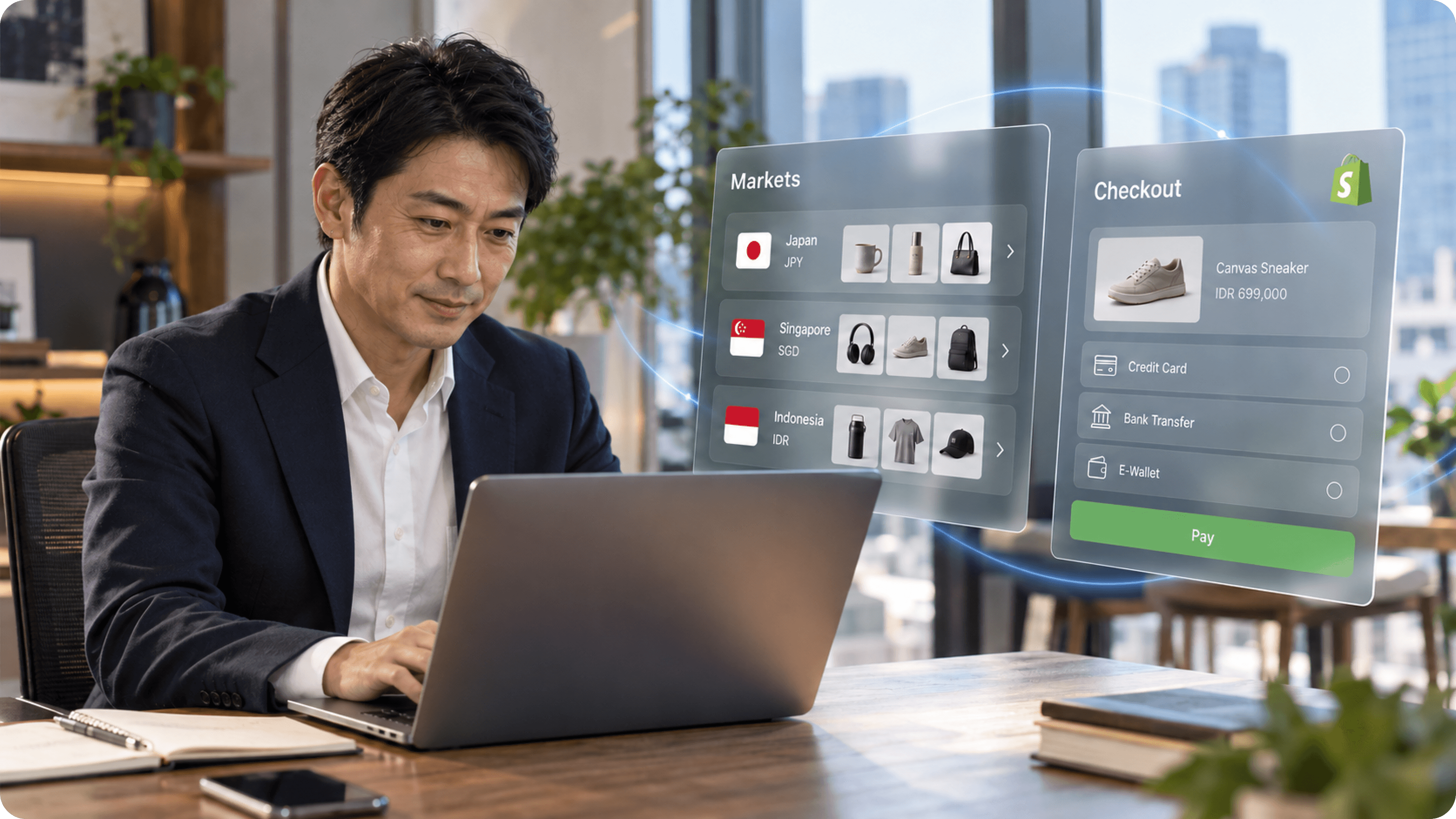 Shopify Plusでアジア展開を進めるためのMarkets・チェックアウト拡張・B2B・自動化・システム連携を解説。Kemana TOKYOの構築実績をもとに、複数国展開のポイントを紹介します。