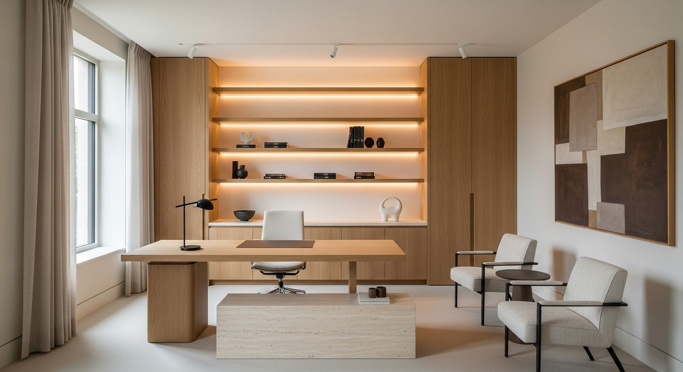 Concept generation step showing multiple high-end interior directions for one room. ​