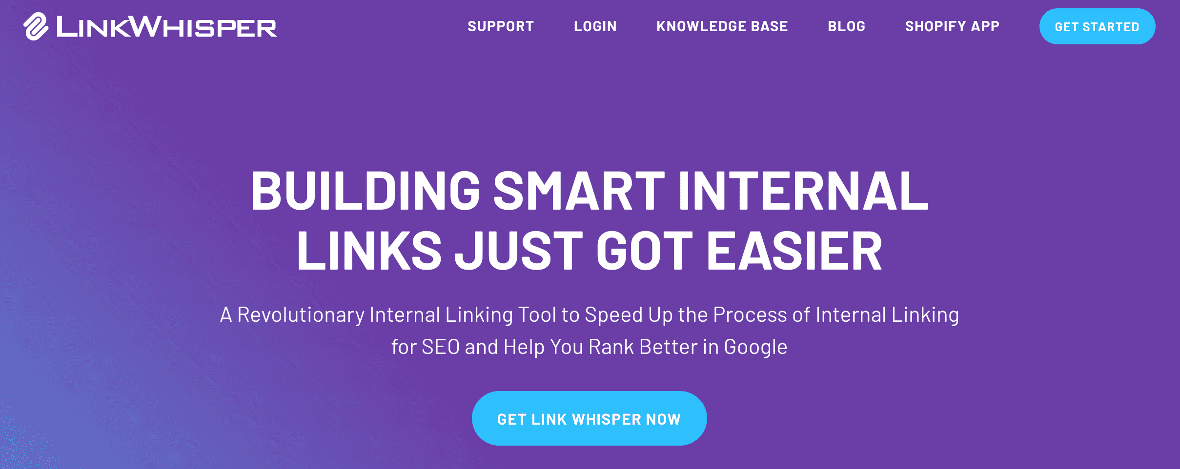 Link Whisper home page