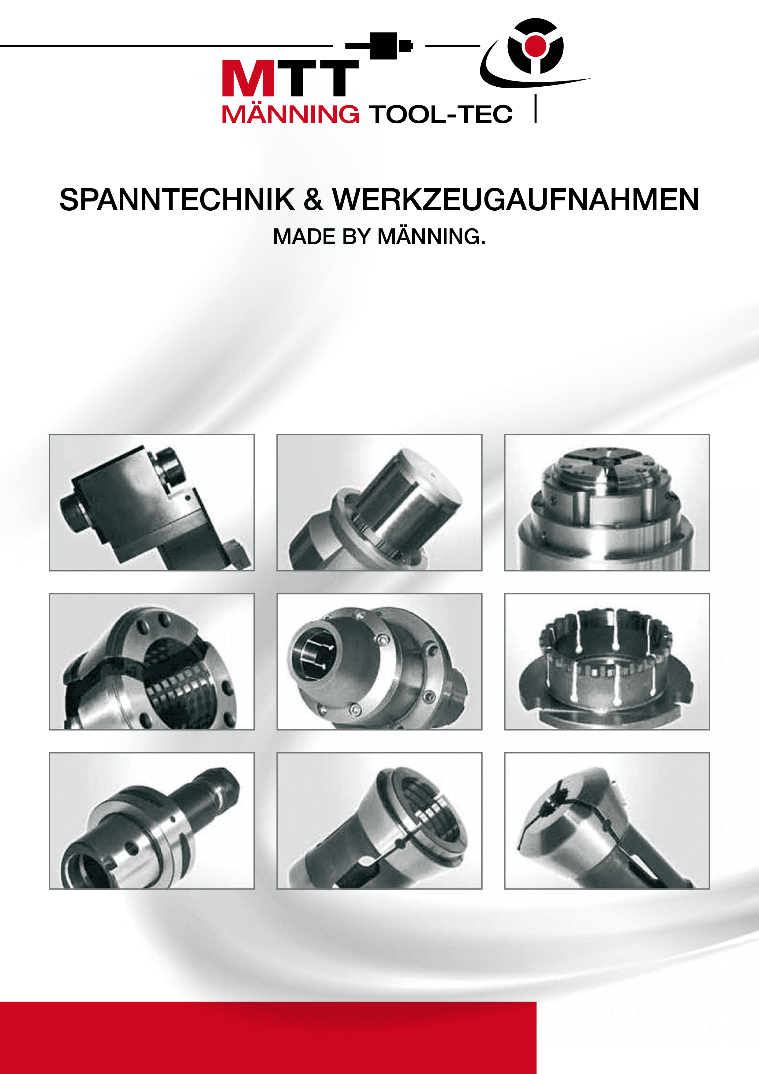 Cover des Spanntechnik & Werkzeugaufnahmen Katalogs von MTT