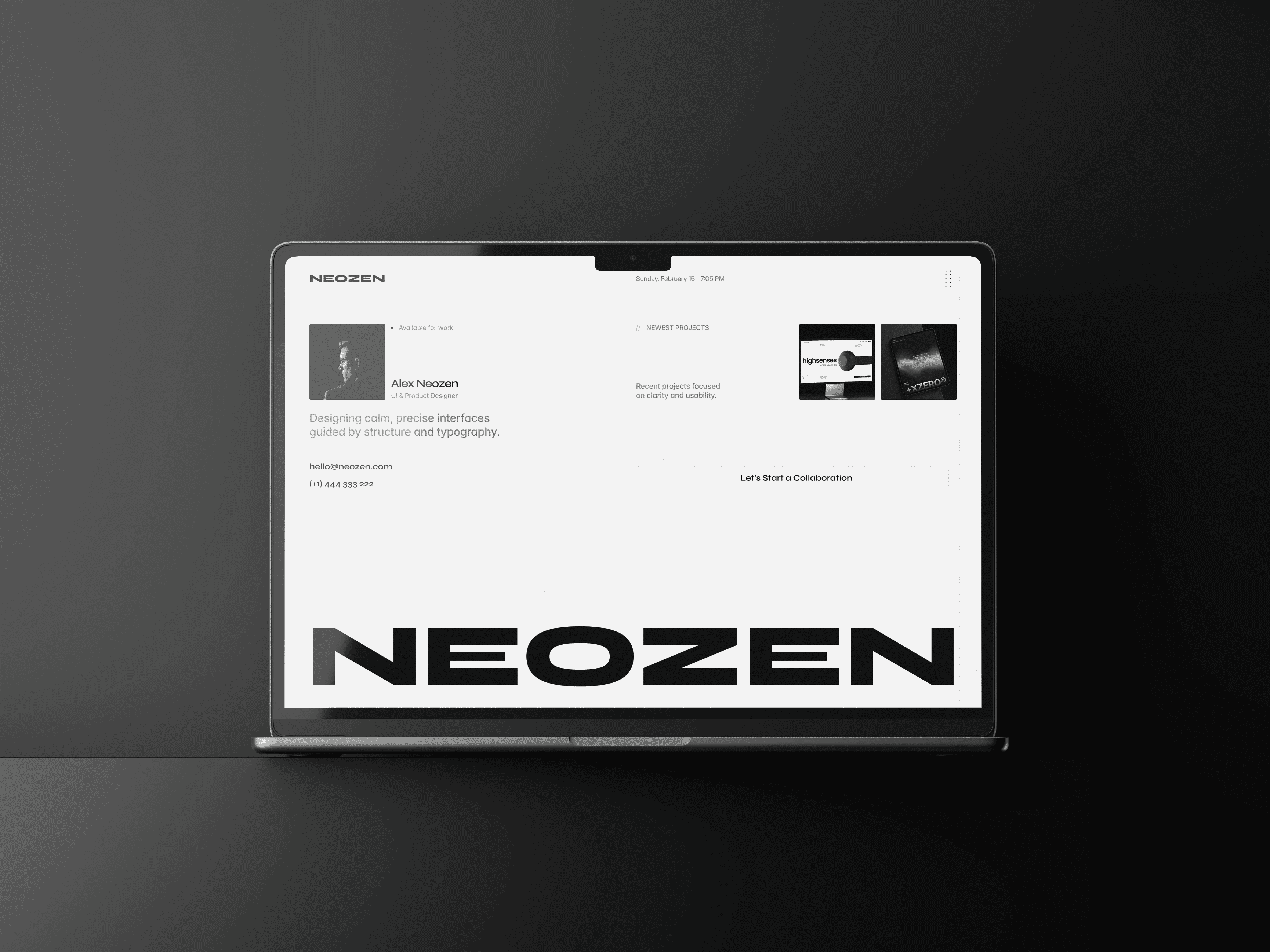 Neozen MacBook