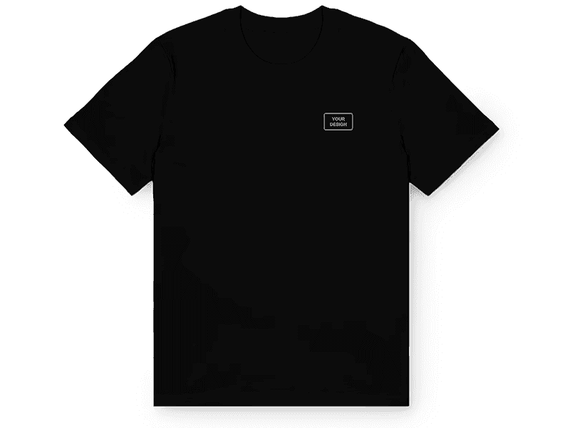 Customizable premium t-shirt for branded corporate wear