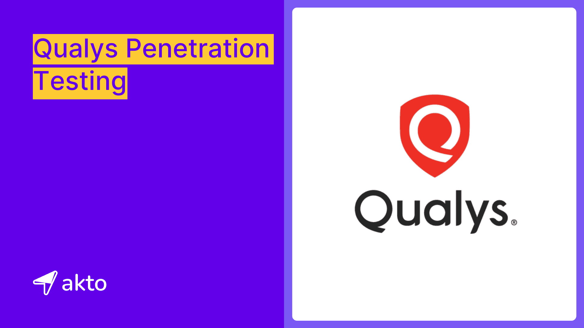 Qualys Penetration Testing