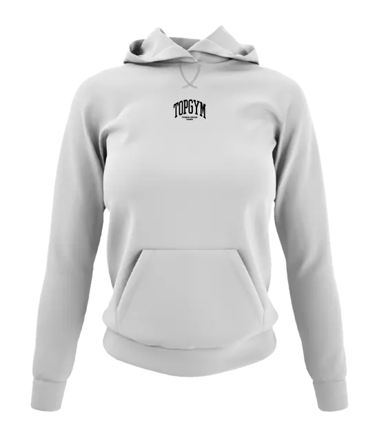 Do More Damen Hoodie, Weiss, Vorderseite