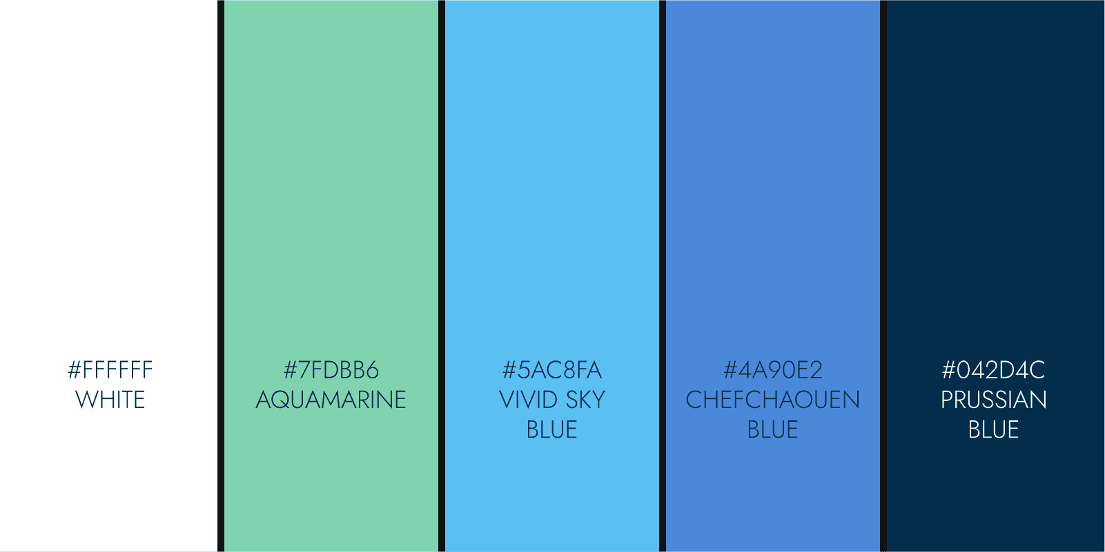 Color Palette of Sara Ruffino's logo