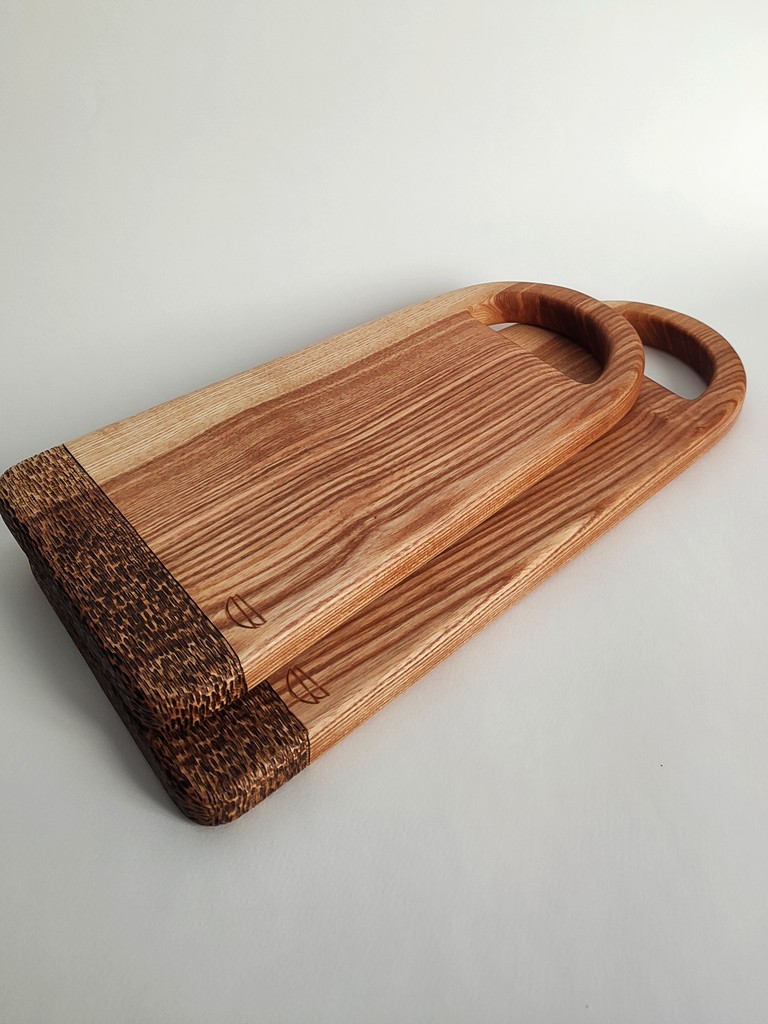 tabla de servir artesanal tallada a mano