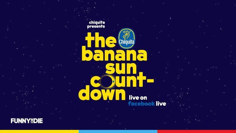original Banana Sun Facebook Live countdown graphic