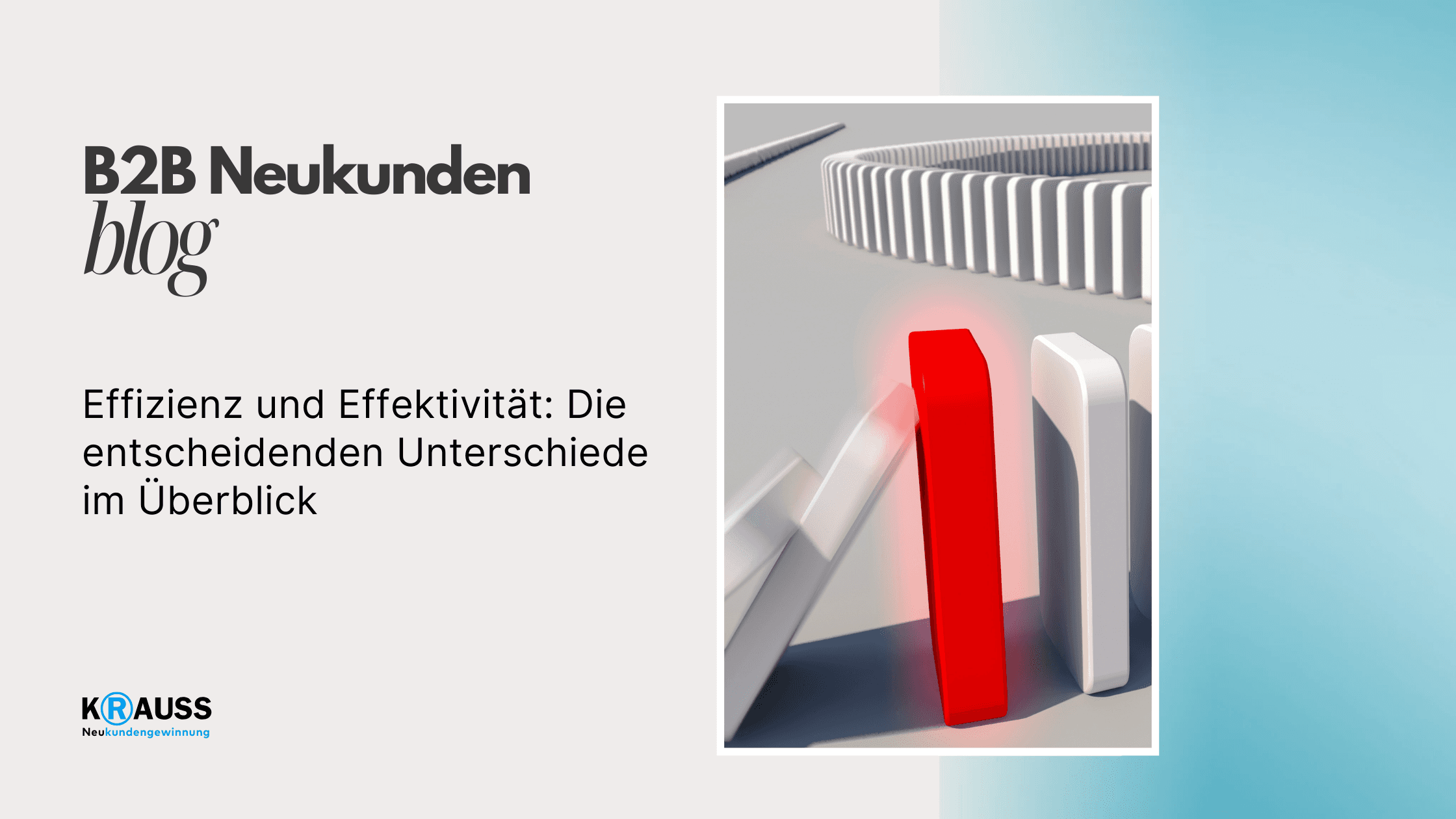 Effizienz und Effektivität: Die entscheidenden Unterschiede im Überblick