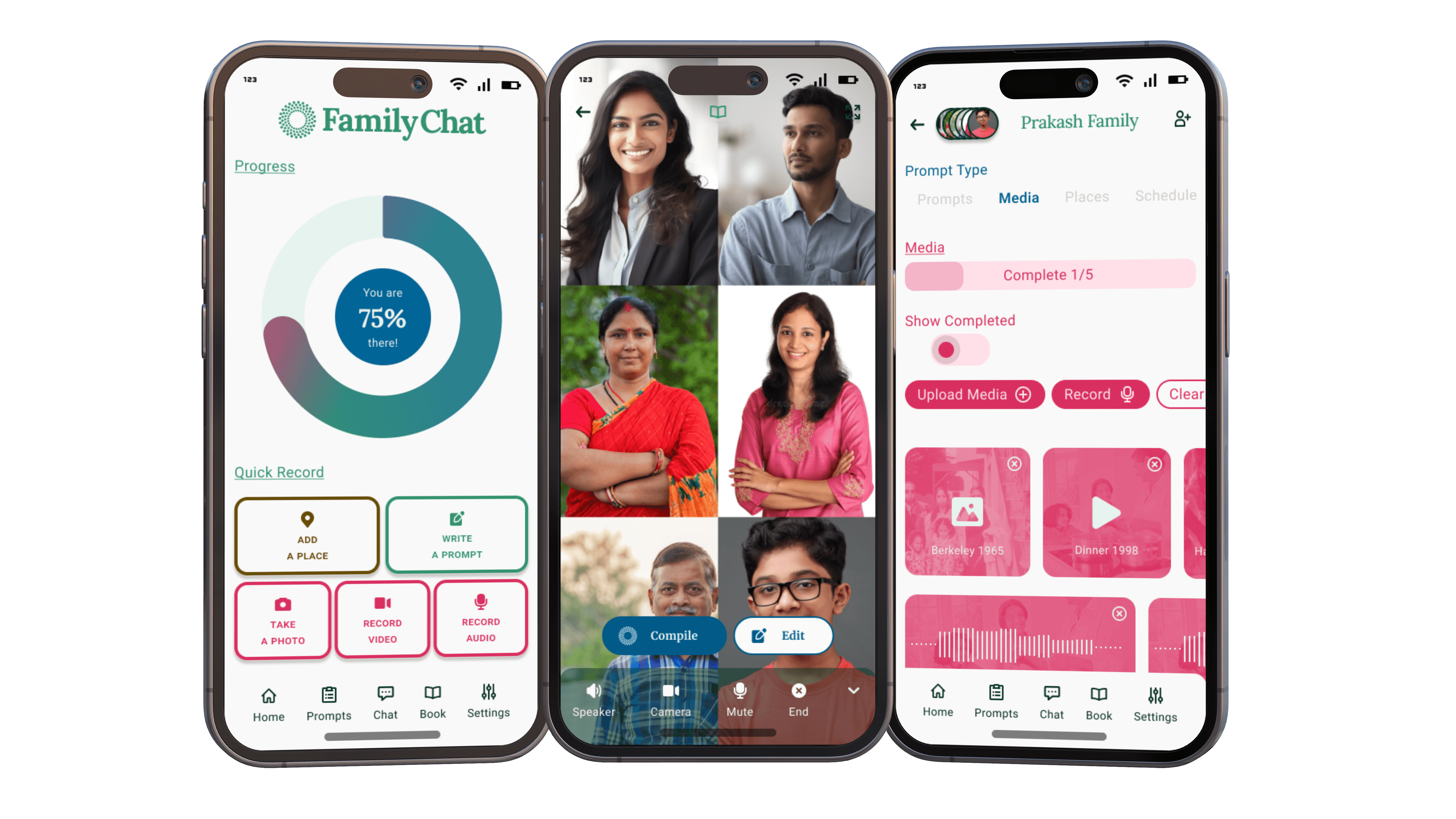 App Screen with open sidebar