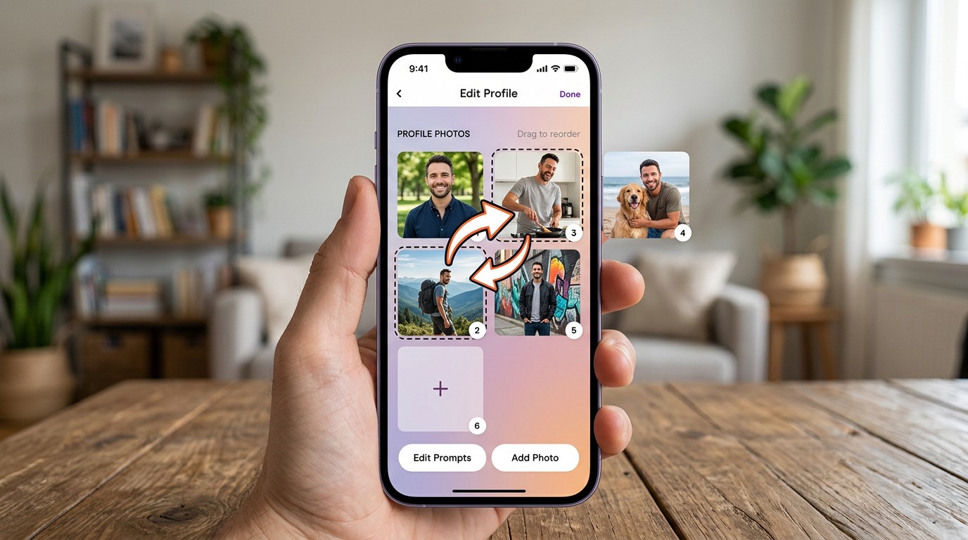 Hinge photo order guide for men - FixYourIG Melbourne