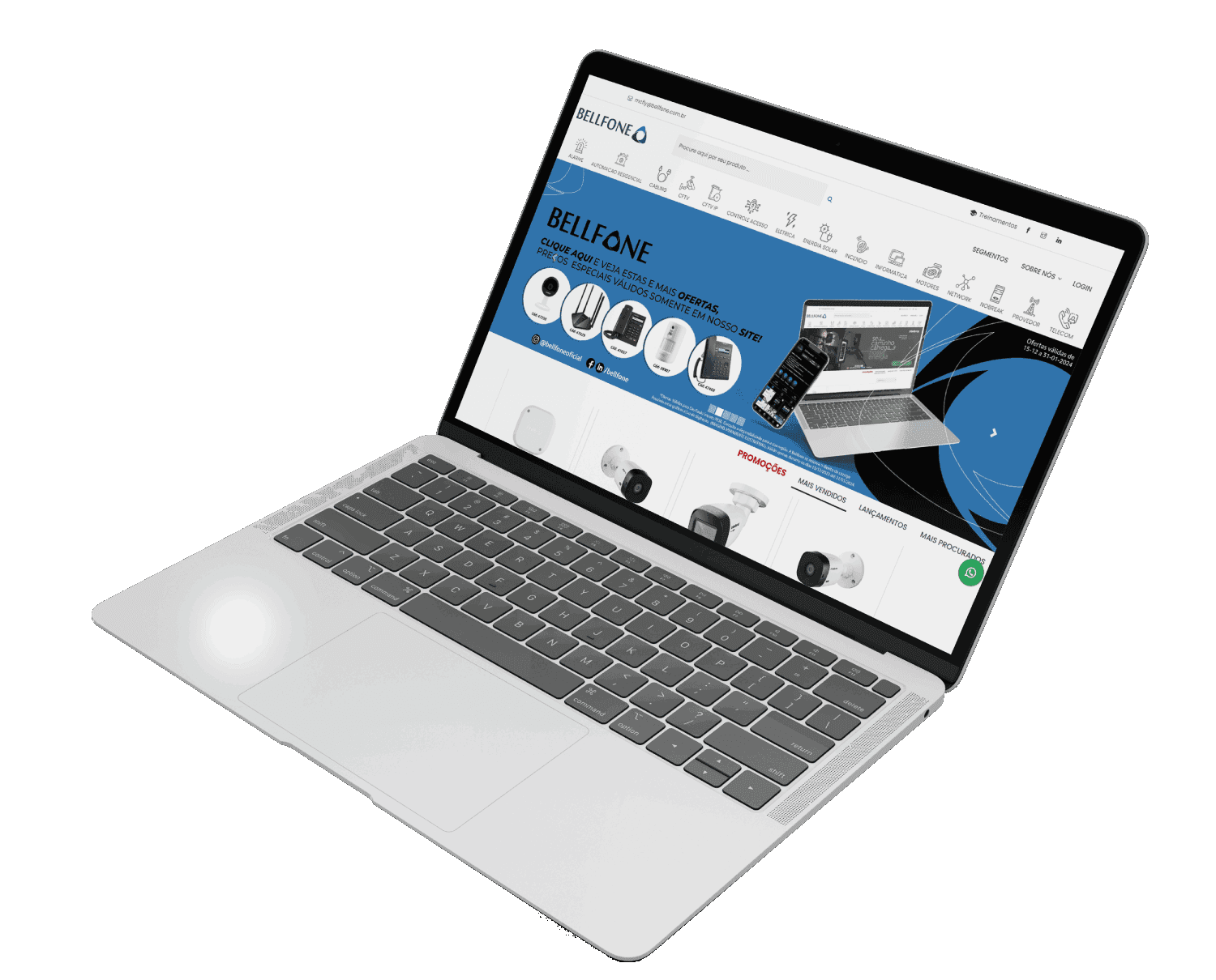 Man Using Laptop