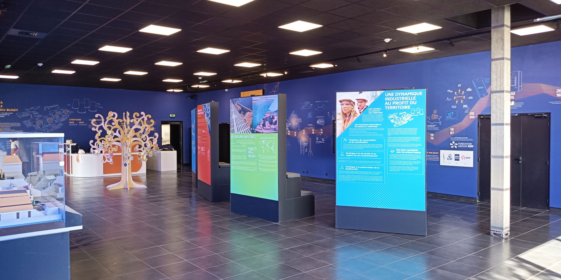 "EDF Odyssélec" space at the Bugey Power Plant