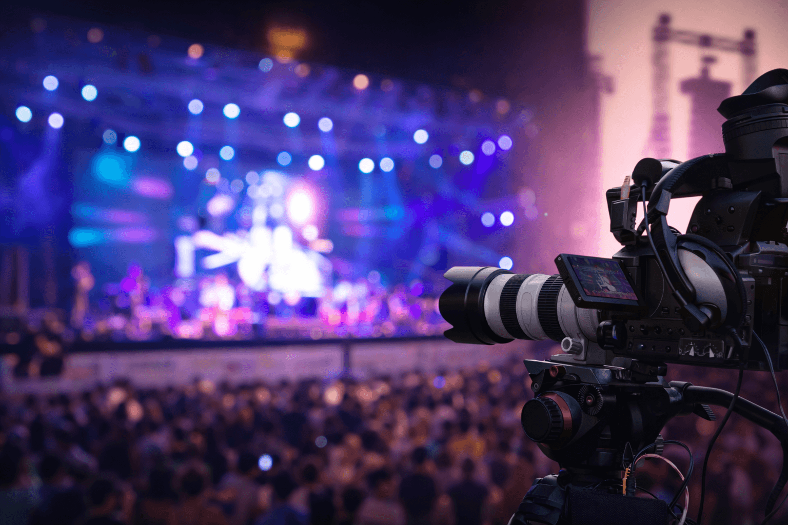 Video capture of live concert