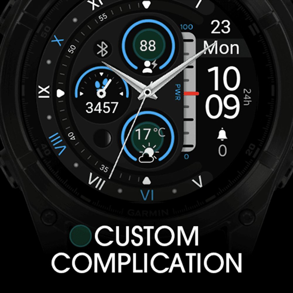 Garmin watch face