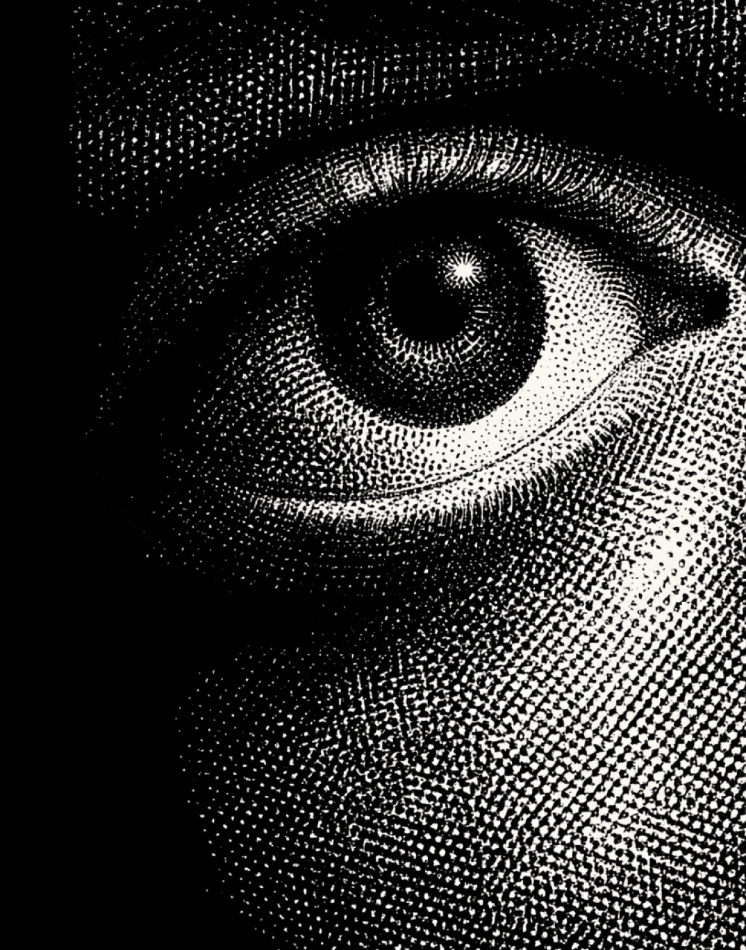 artistic image of an eye