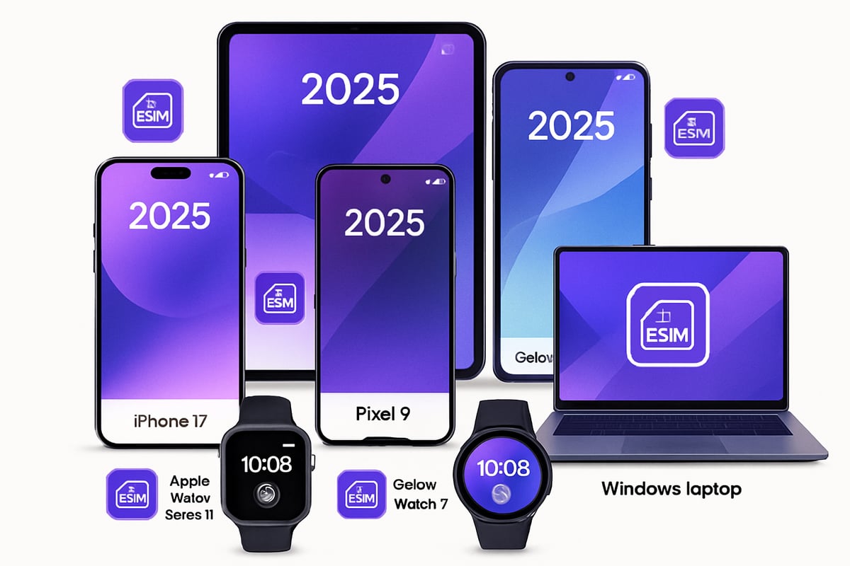 Device Compatibility: Which Devices Support eSIM in 2025?