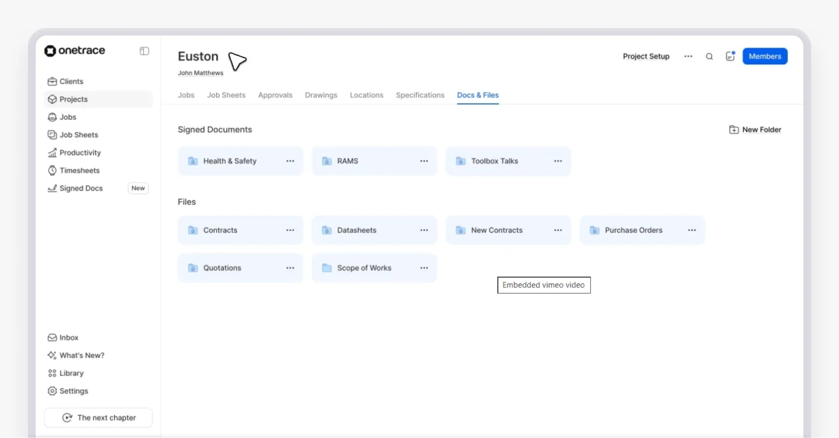 onetrace-documents-example