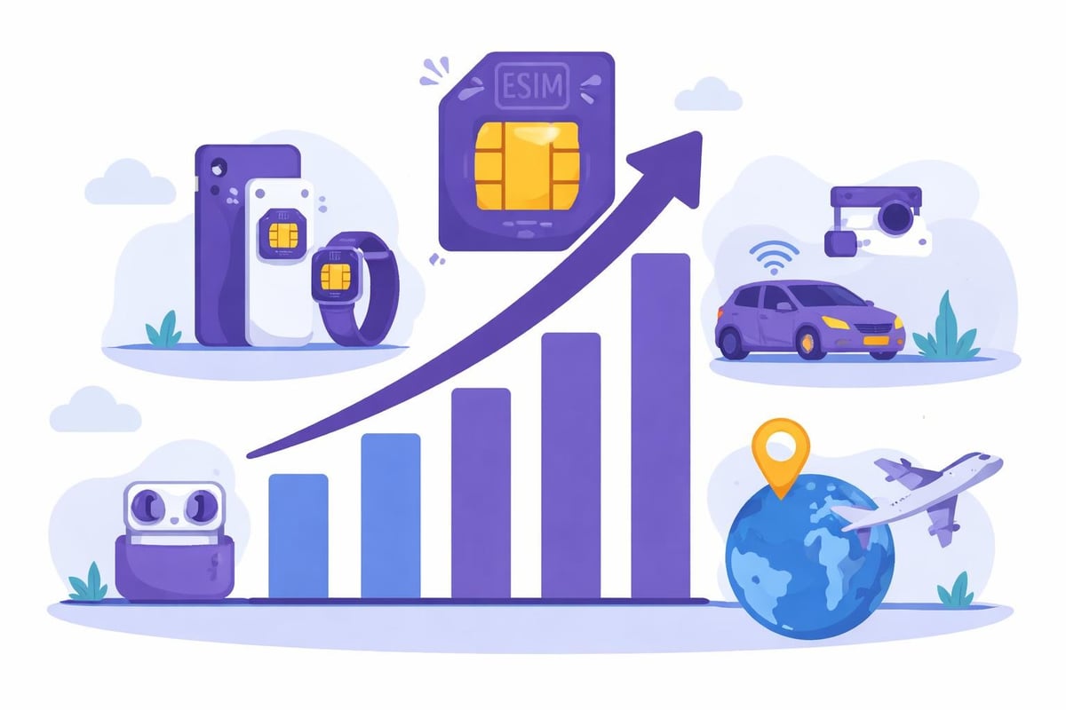 Virtual eSIM market growth