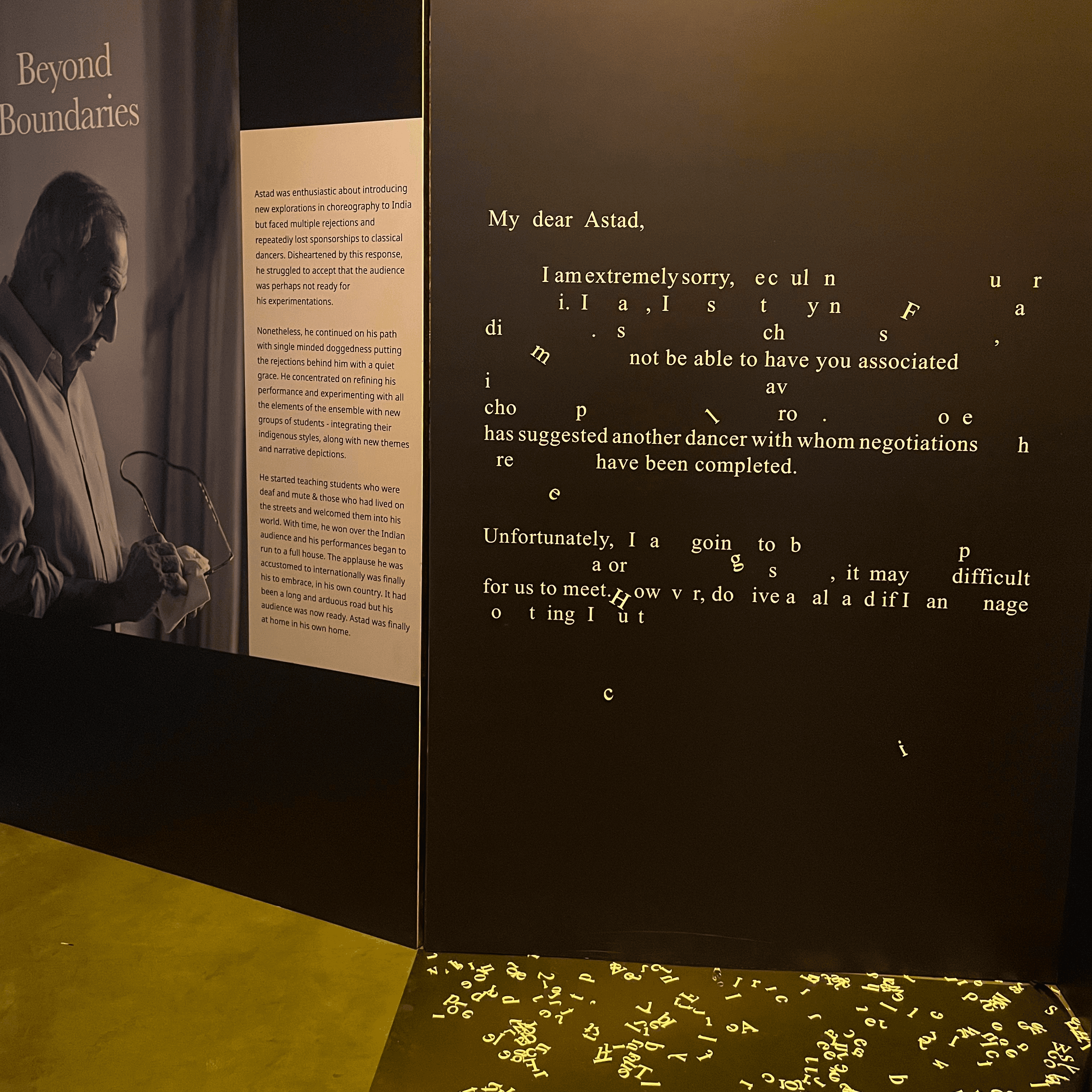 Astad Deboo Dance Foundation | Breaking Boundaries Exhibition Design