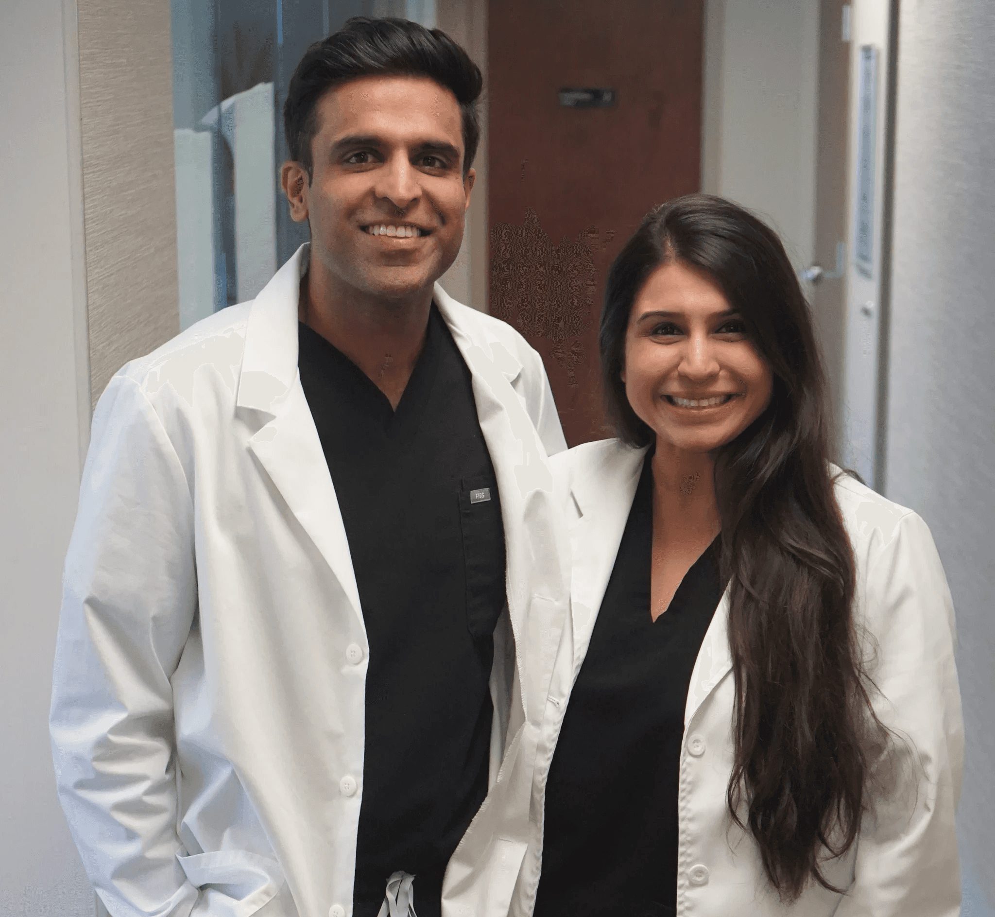 Dr. Raheel Thobhani and Dr. Natasha Kanchwala
