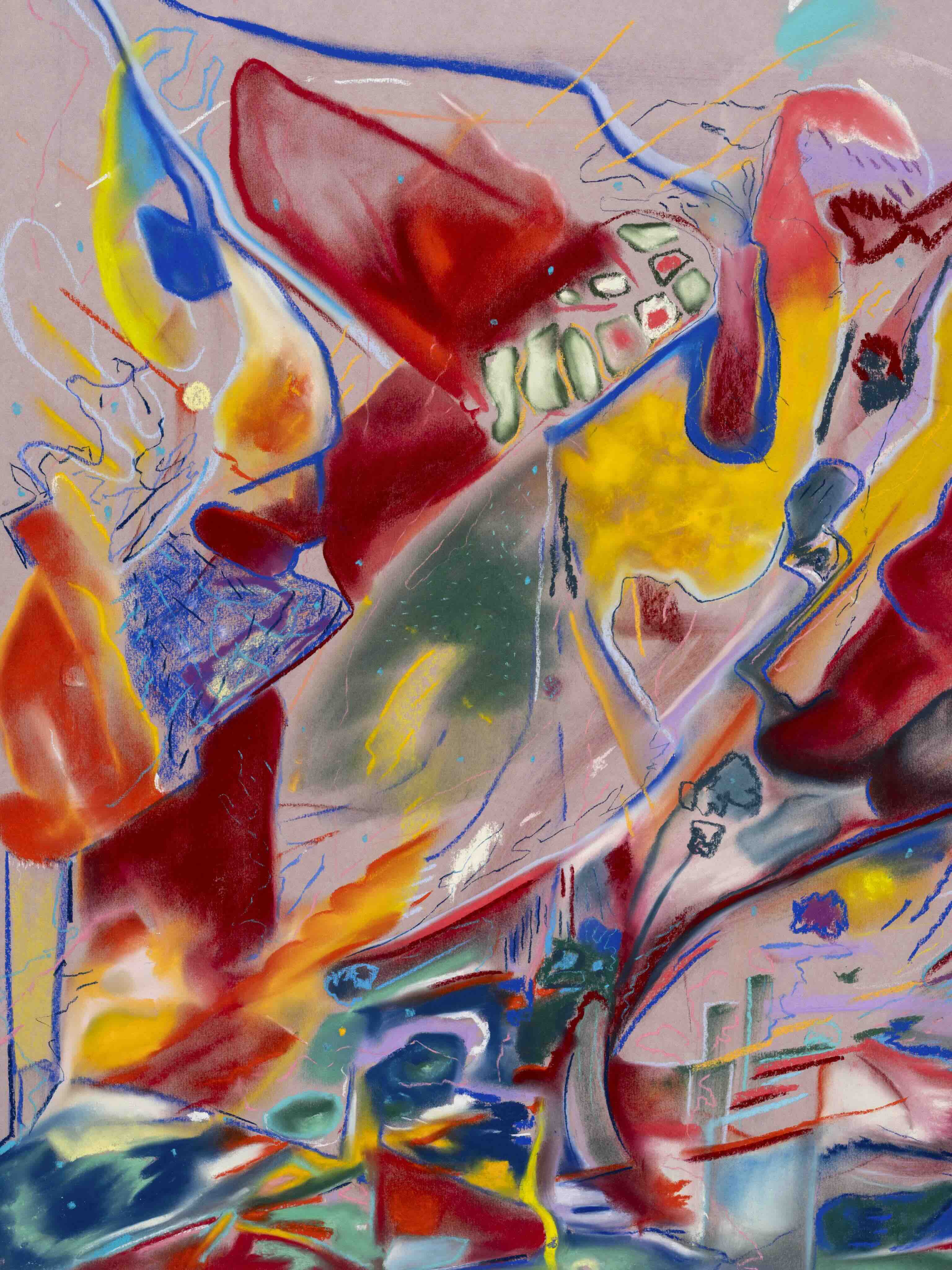 Girdiğim kapıdan çıktım (From the door I entered, I left), 2025. (detail)