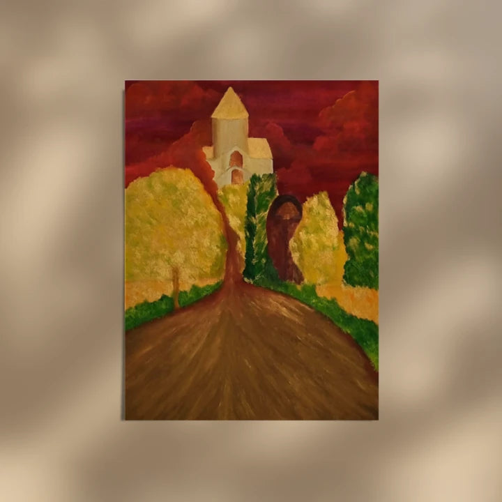 premium art poster and canvas prints, with originals available, from QART , of the artwork " The Horizon "