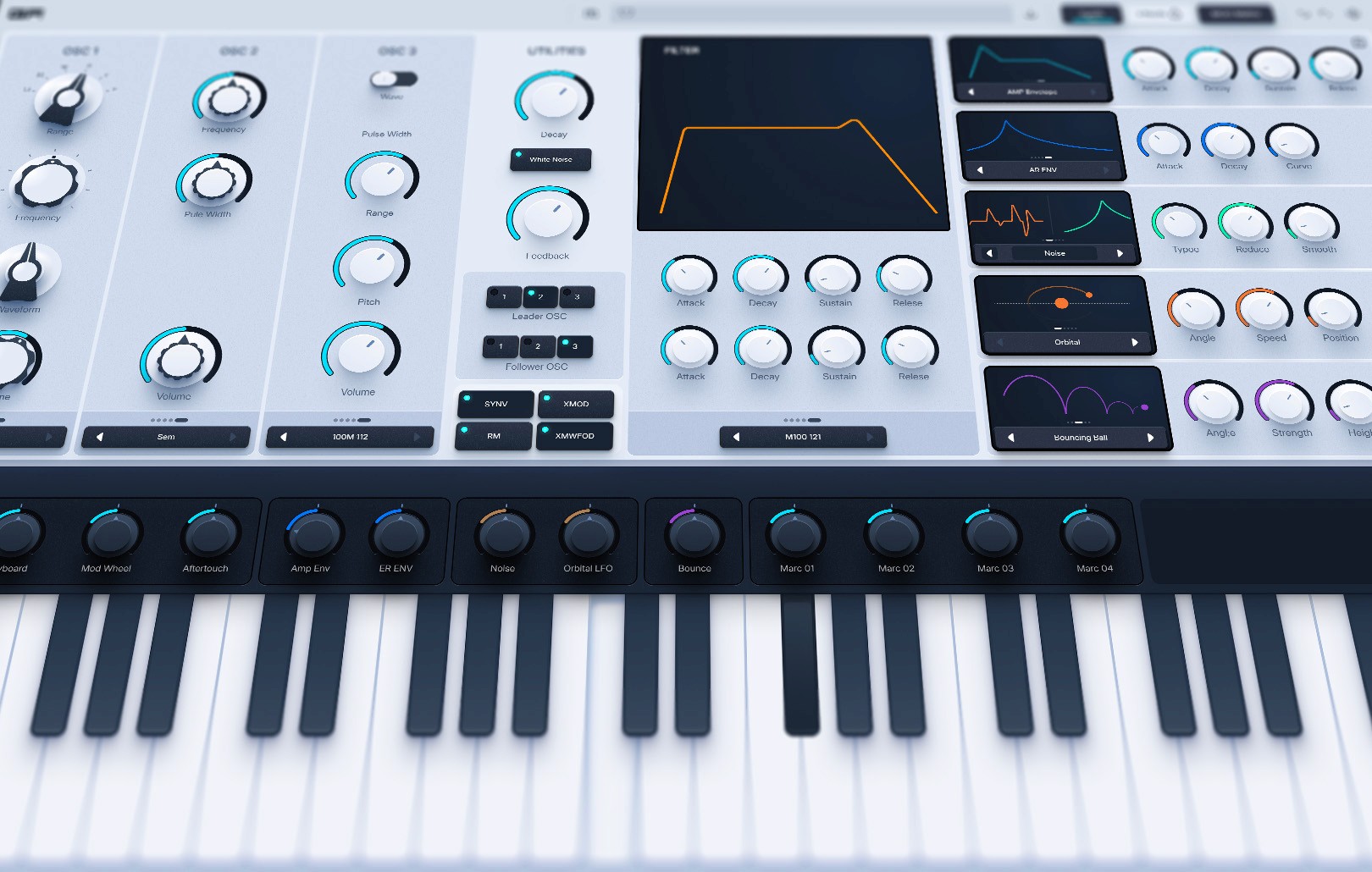 GForceAudio Keybaord GUI