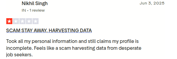 Critical Wobo AI review about profile and personal data concerns