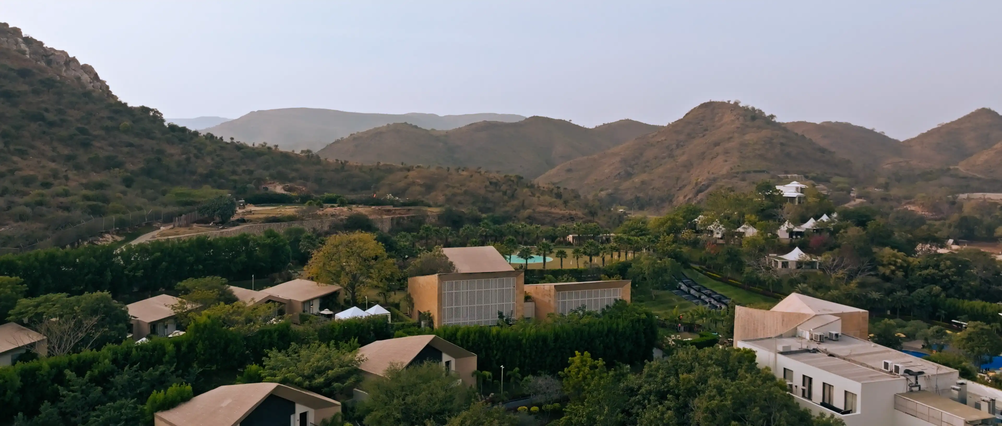 Film still from Taj Aravali Resort, Udaipur — launch film by Tushar Rajpurohit