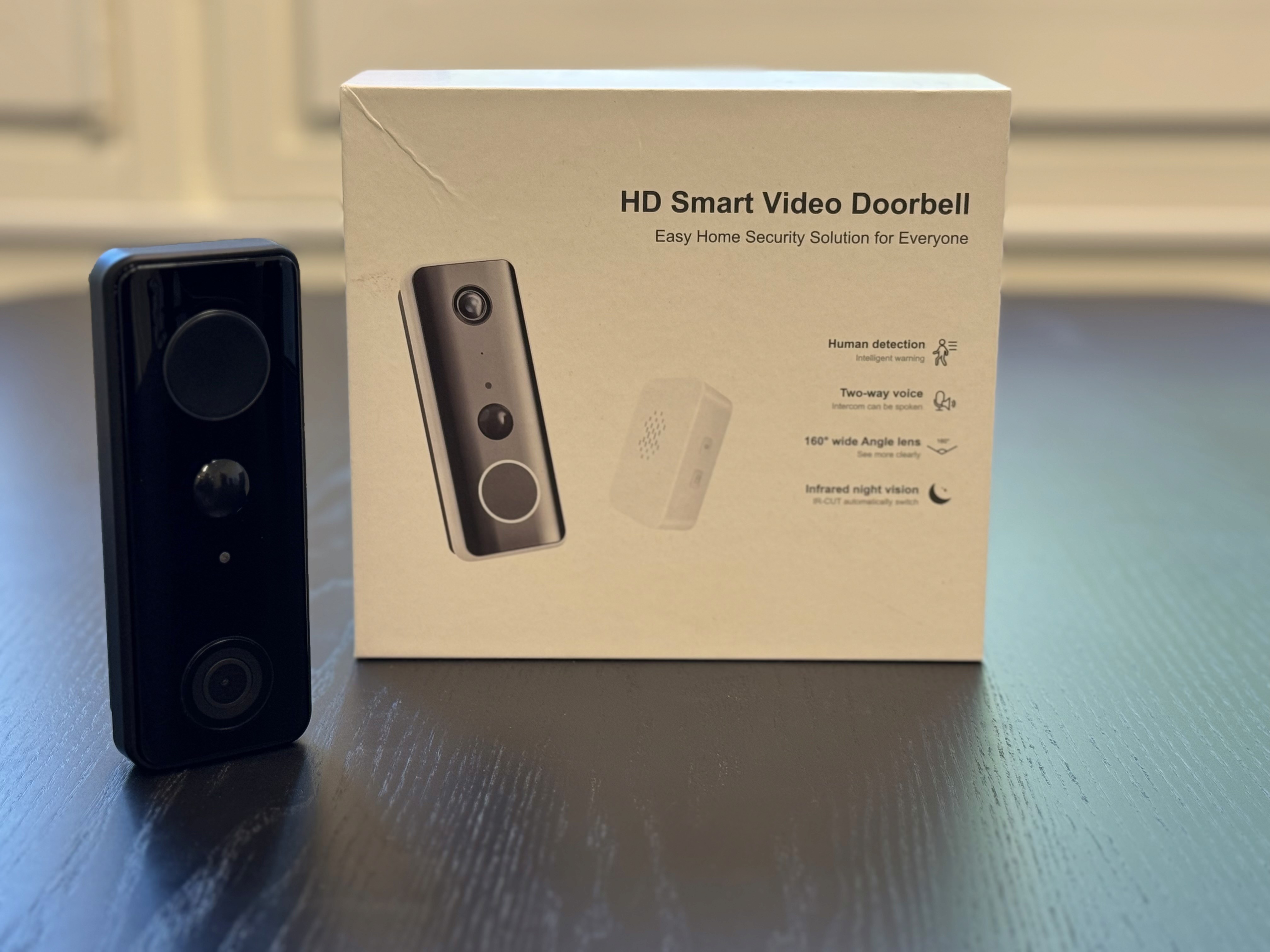 Video dörrklocka för hemmets entré