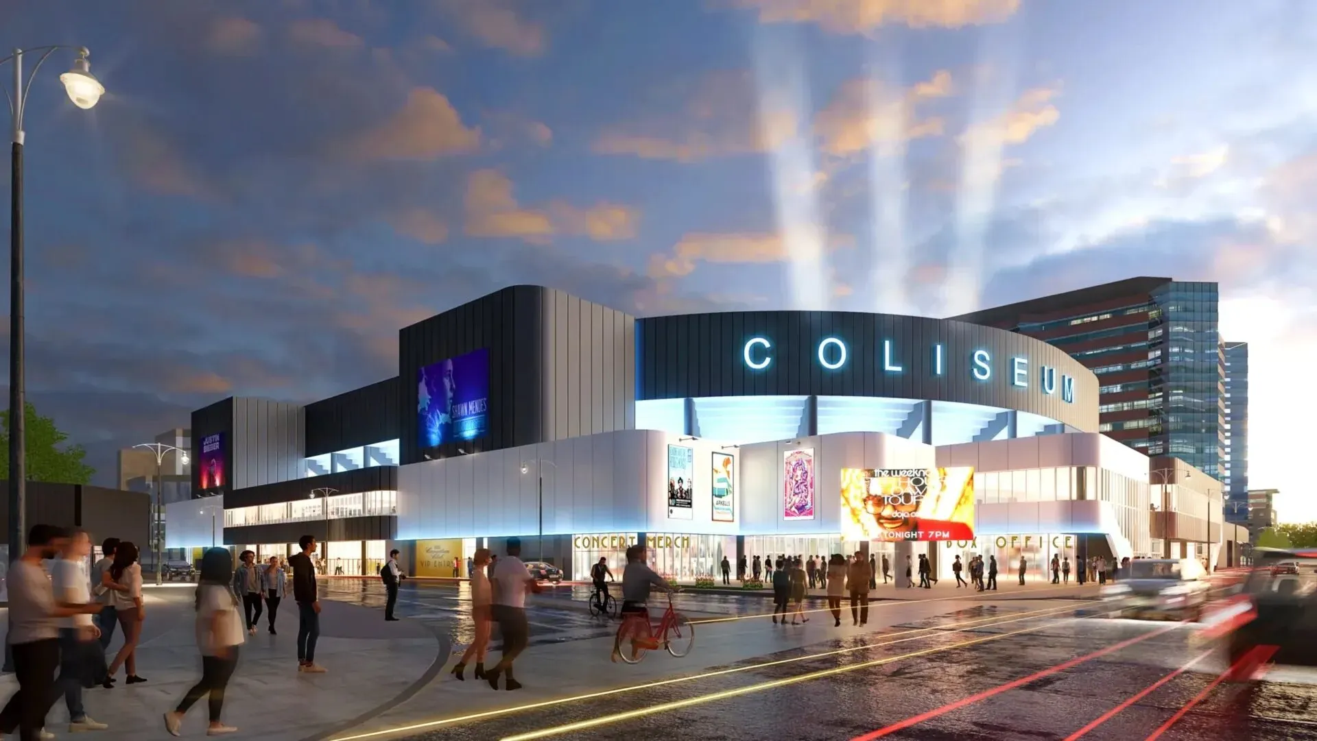TD Coliseum district rendering (vision concept)