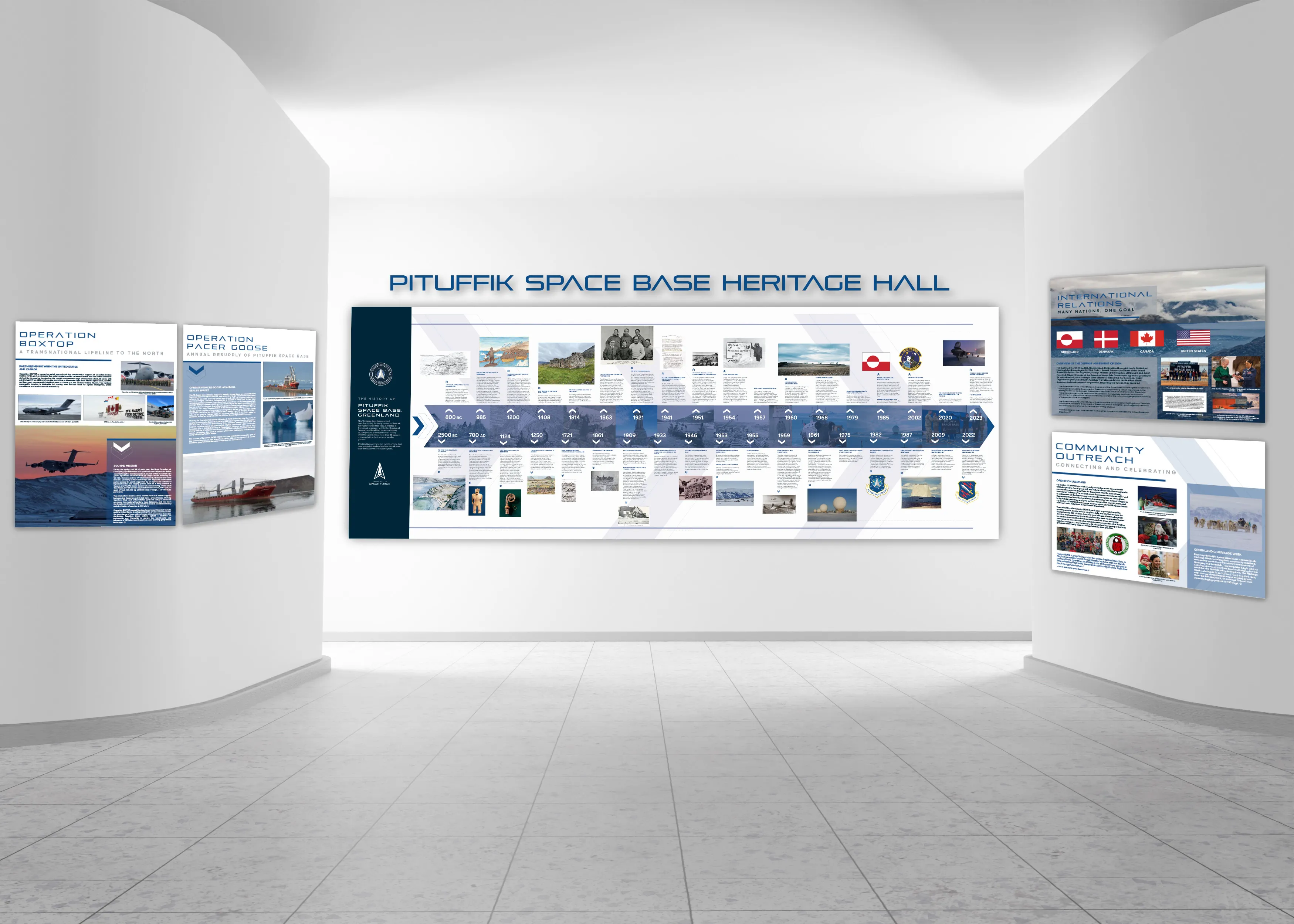 Streetside billboard with flyposters of the Batch.Works brand and illustrations