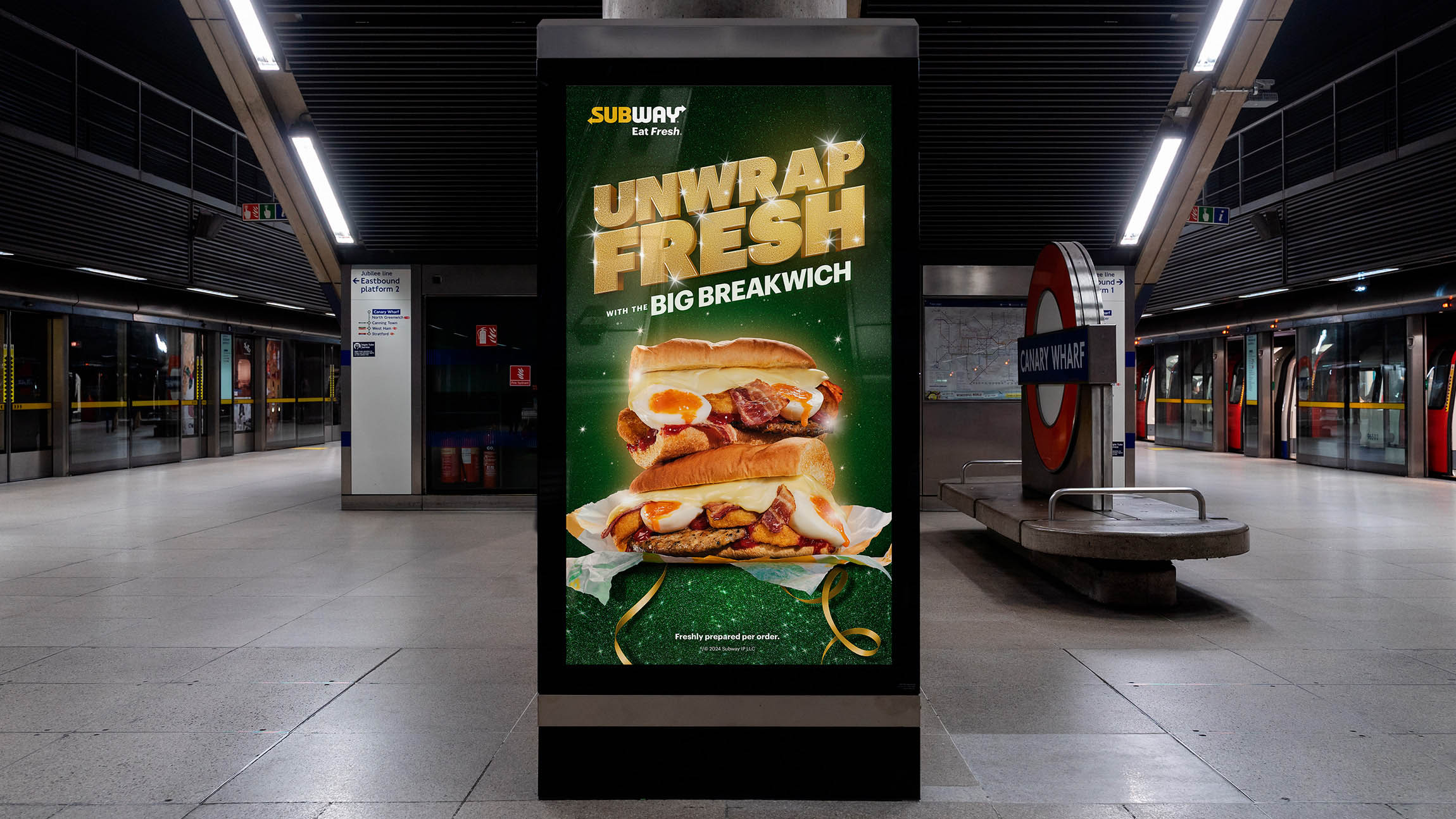 Subway design by UK designer Dan Bailey