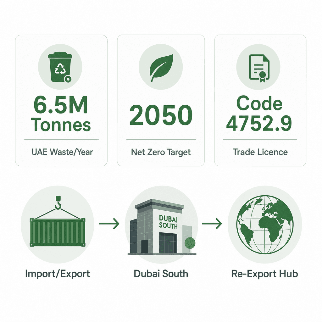 Infographic: Garbage & Waste Collection Containers Trading License in Dubai