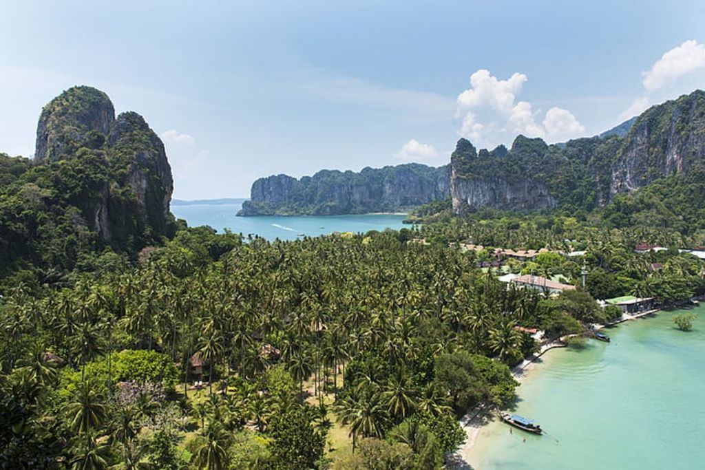 view from railay viewpoint
