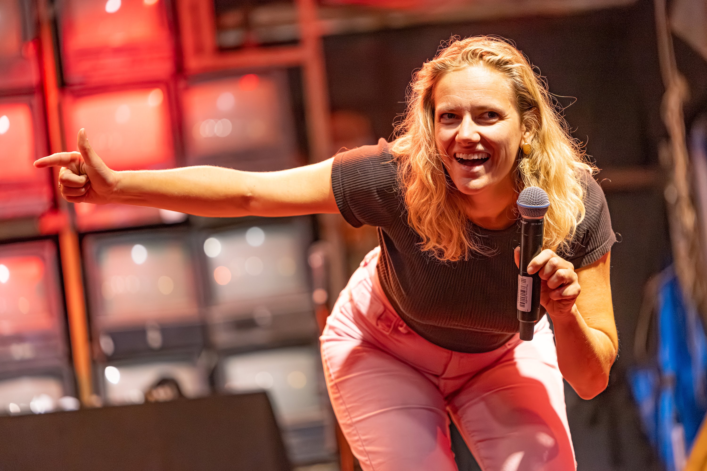 serious man looking and sitting 