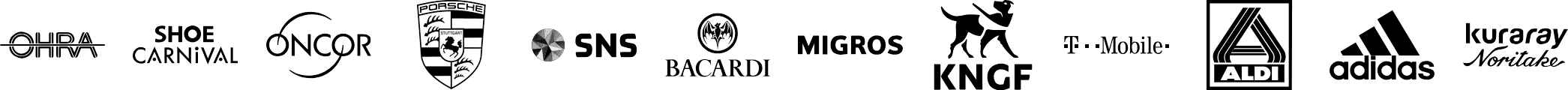 Client and brand logos