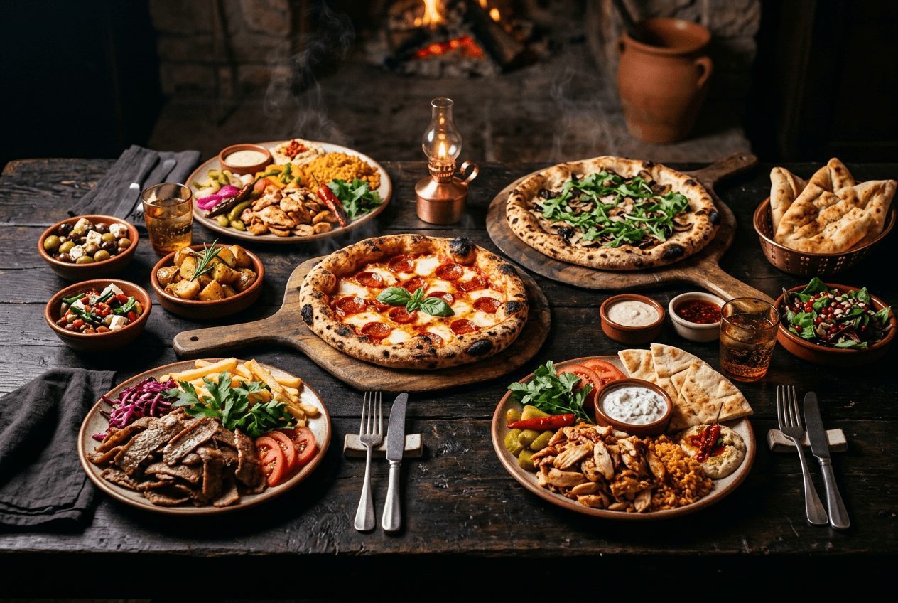 Catering package: Pizza & Döner Party