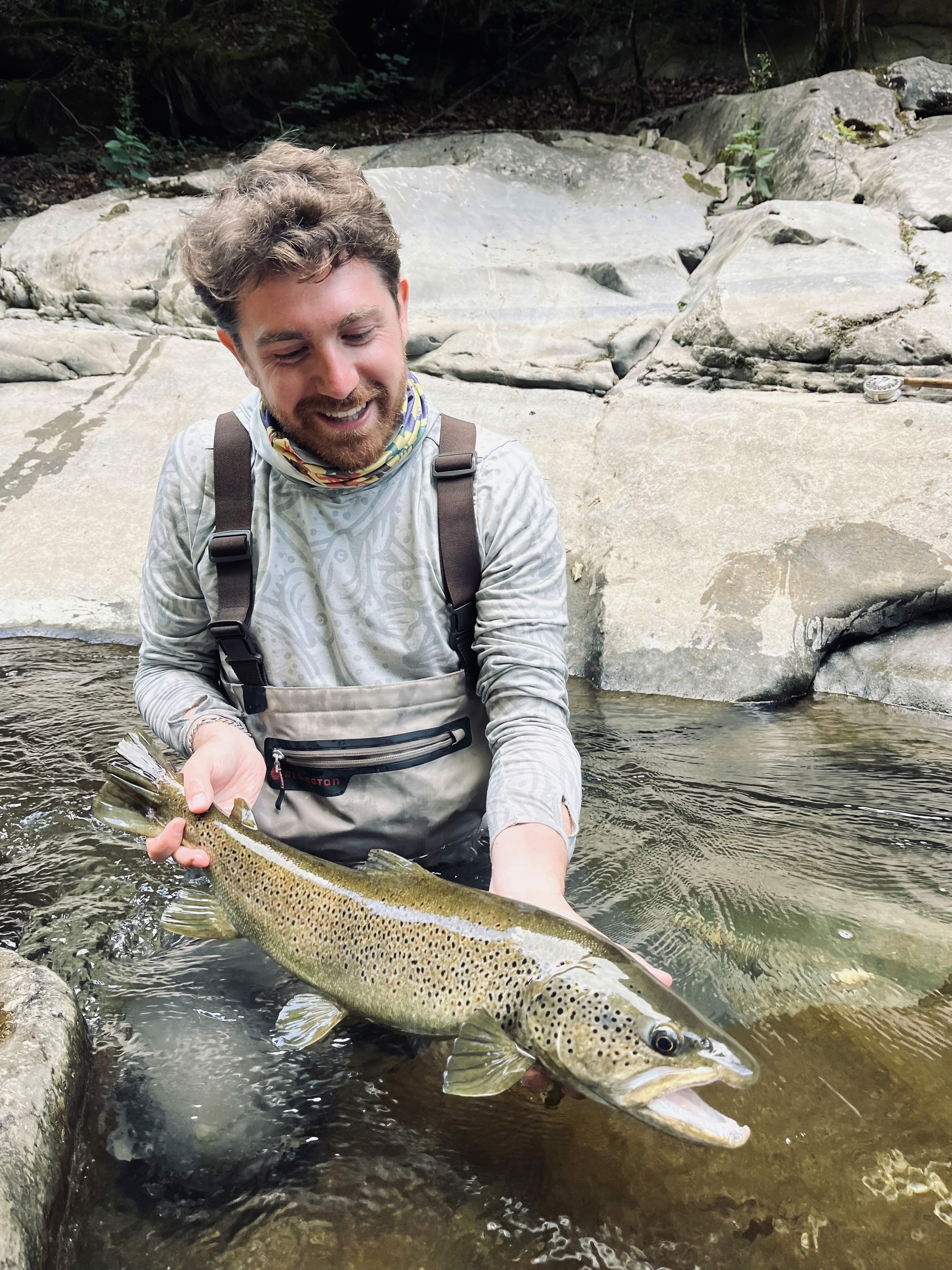 Andrea Ramella, founder of Rod Society, a premium fly fishing travel agency offering the best guided fishing trips worldwide