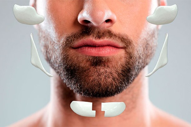 Próteses faciais e ângulo de mandíbula - Dr Bruno Gomes Bucomaxilo