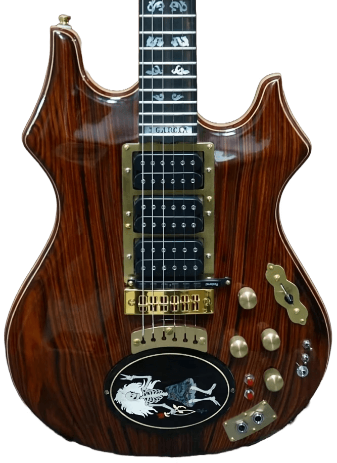 Jerry Garcia Rosebud Guitar Replica
