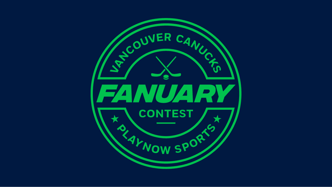 Vancouver Canucks playing hockey