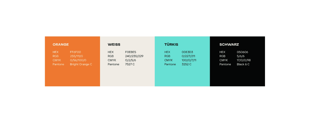 Magma title layout with minimalist typography