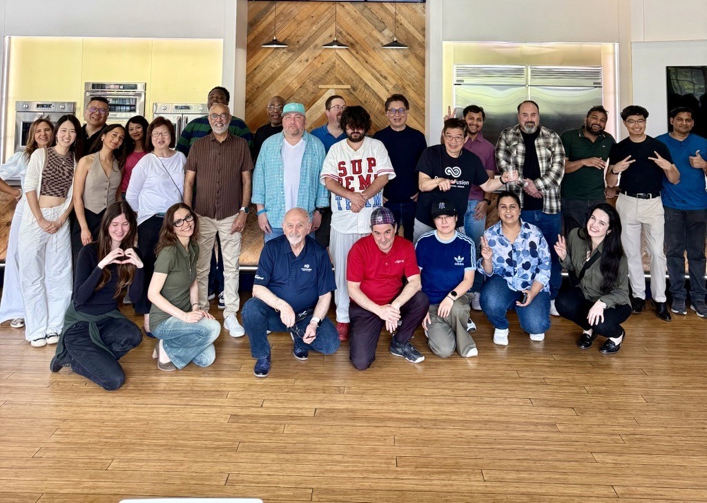 Process Fusion colleagues enjoying a team activity together