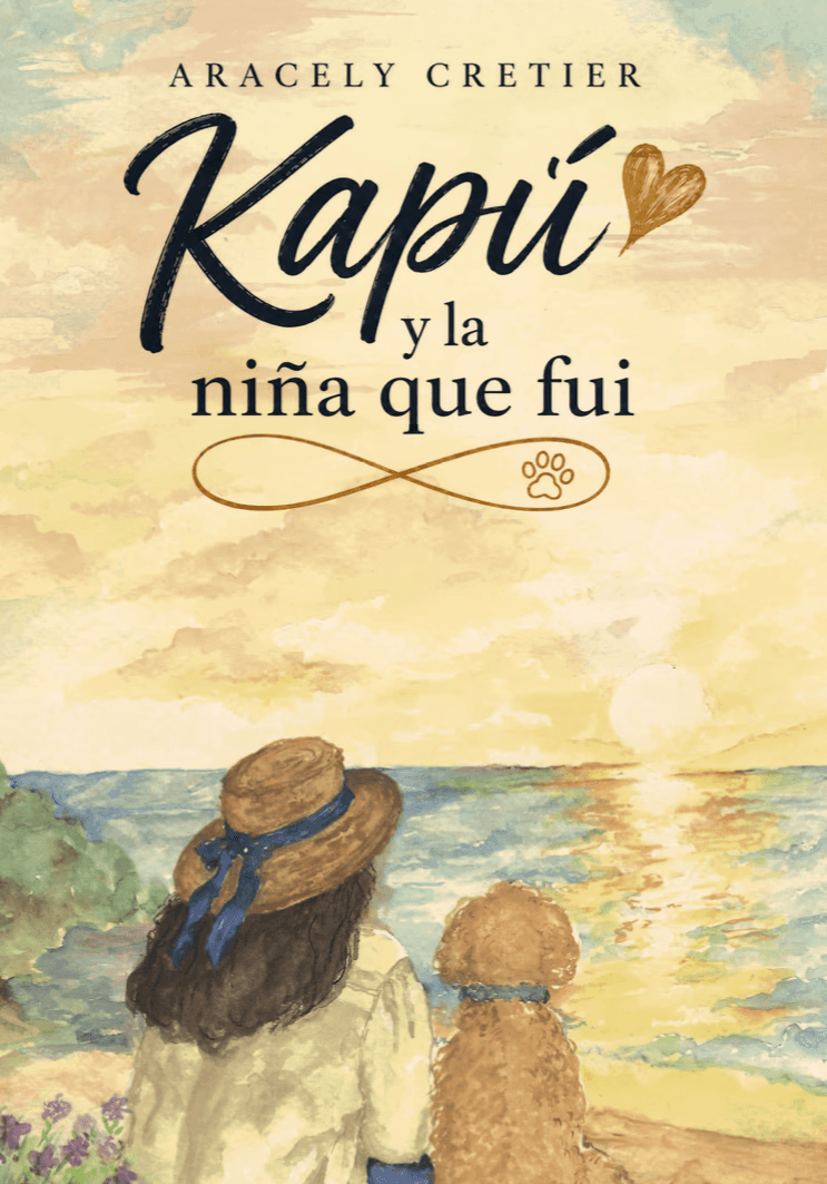 Kapú y la niña que fui — Portada del libro de Aracely Cretier