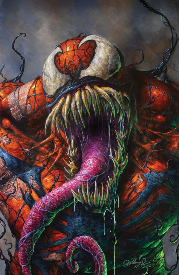 Web of Venom #1 Johnny Dejardins Big Dex Comics Exclusive Virgin Variant NM+ copy