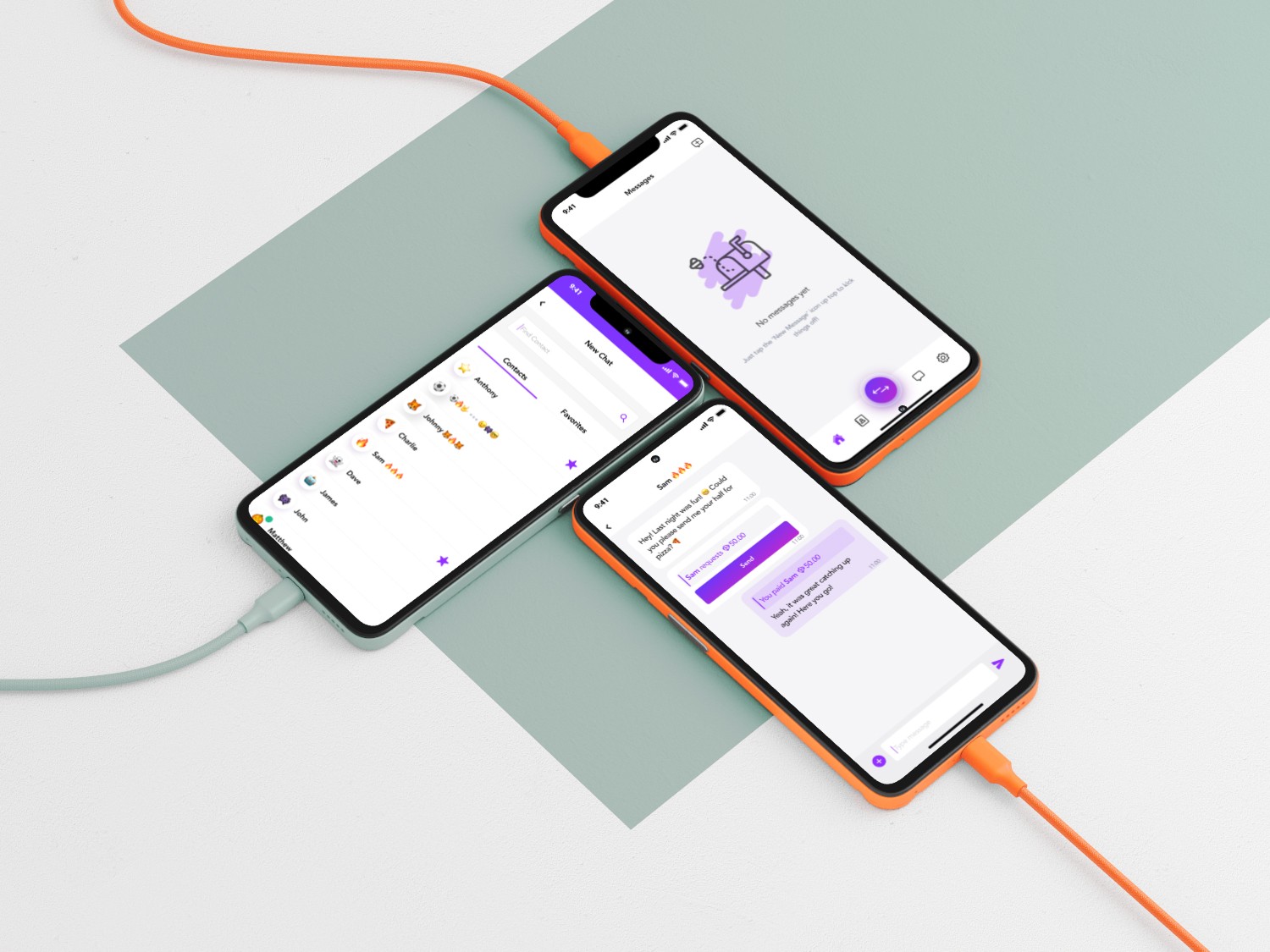 The chat interface combines messaging with crypto transactions, letting users chat and send or receive Tari seamlessly in one place.
