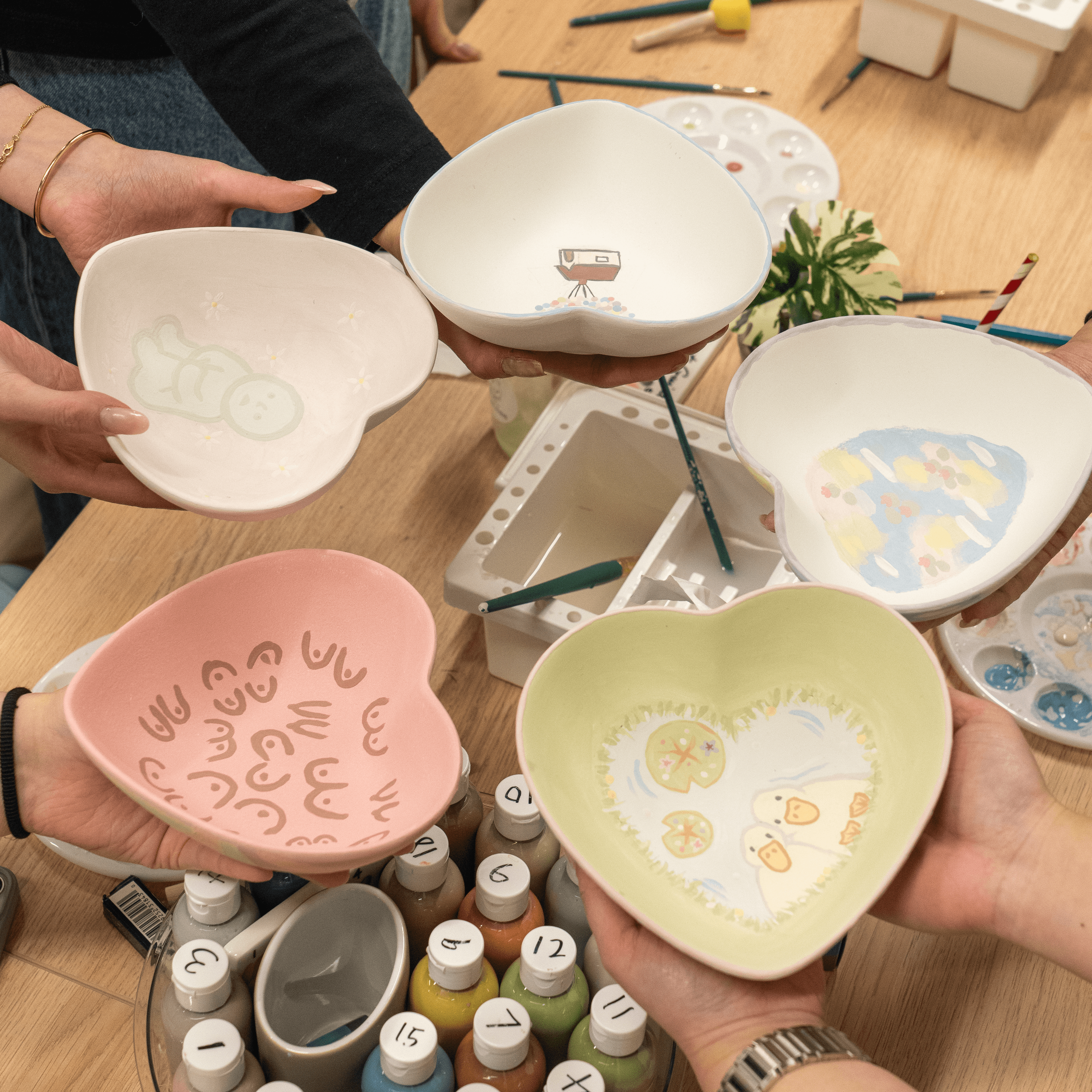 Pottery Painting Workshop in London